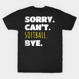 softball T-Shirt